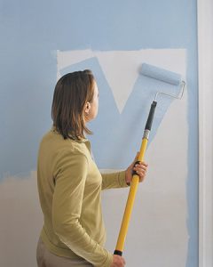 چگونه دیوارها را رنگ کنیم