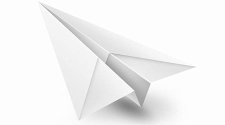 آموزش ساختن هواپیمای کاغذی یا اوریگامی