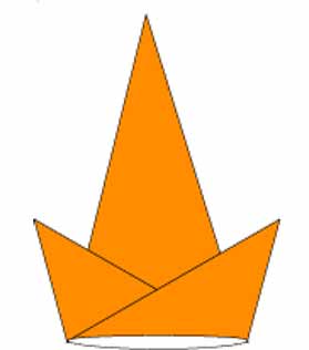 چگونه یک کلاه کاغذی اوریگامی بسازیم
